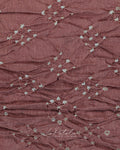 Mauve Floral Buti Bandhej Saree