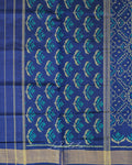 Navy Blue Buti Patola Saree