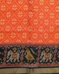 Orange Manek Chowk Patola Saree