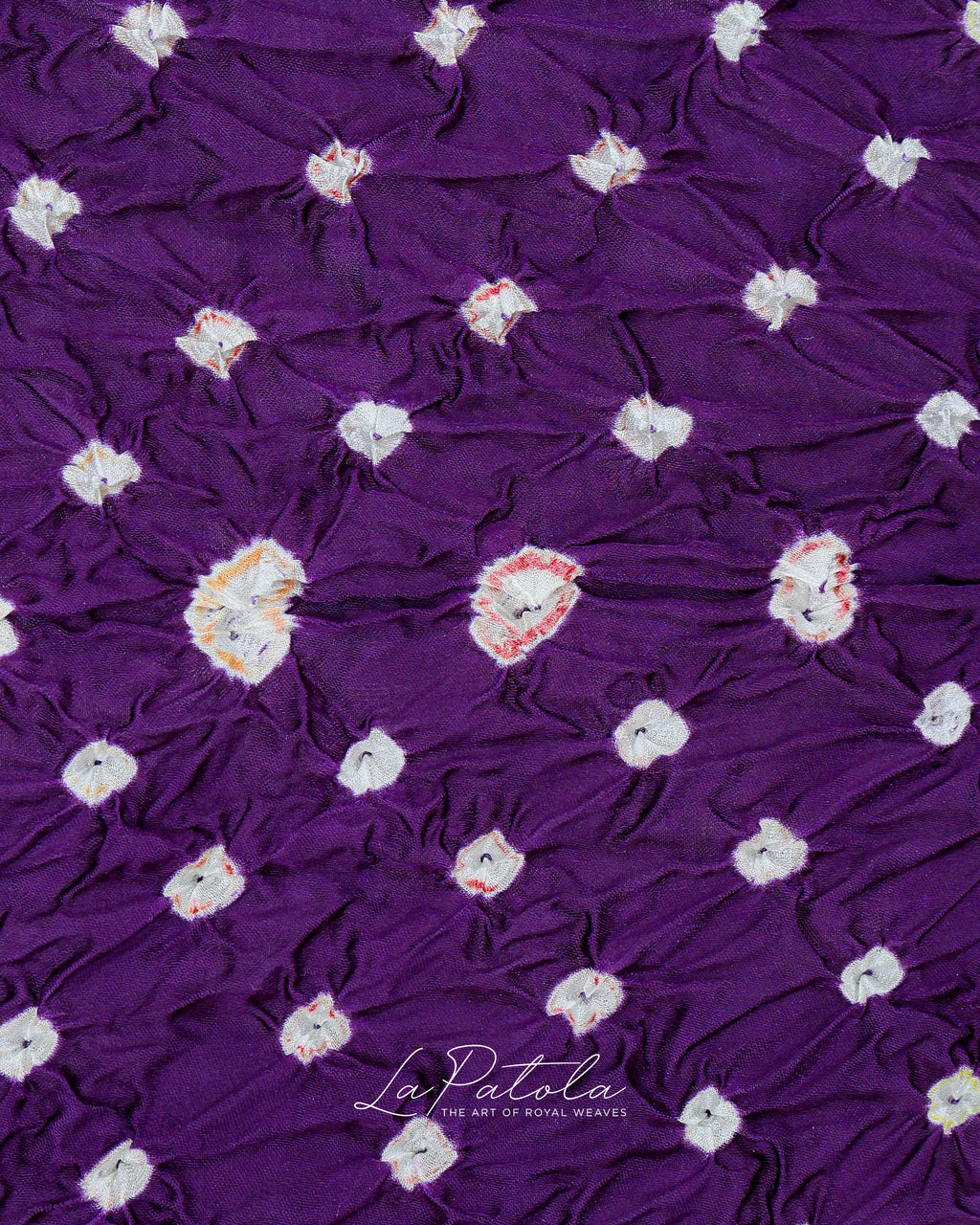 Royal Blue Buti Bandhej Saree