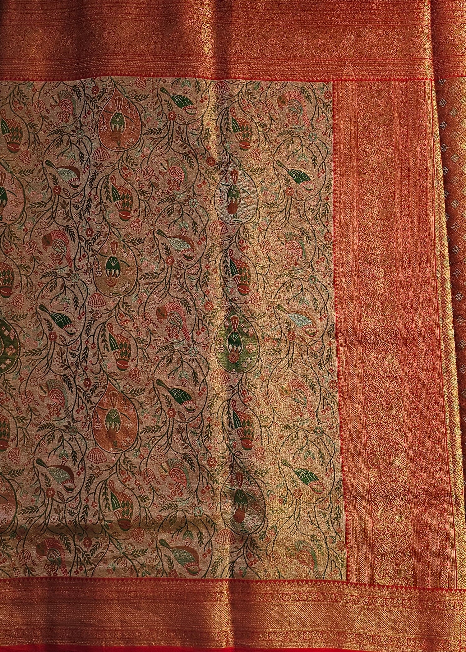 Silk Finger Glove Saree