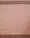 Blush Printed Pallu Bandhej Saree
