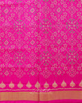 Fuchsia Pink Designer Patola Saree