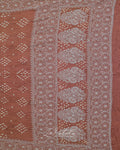 Nude Beige Ornate Pallu Bandhej Saree