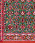 Multicolour Diamond Ikat Patola Saree