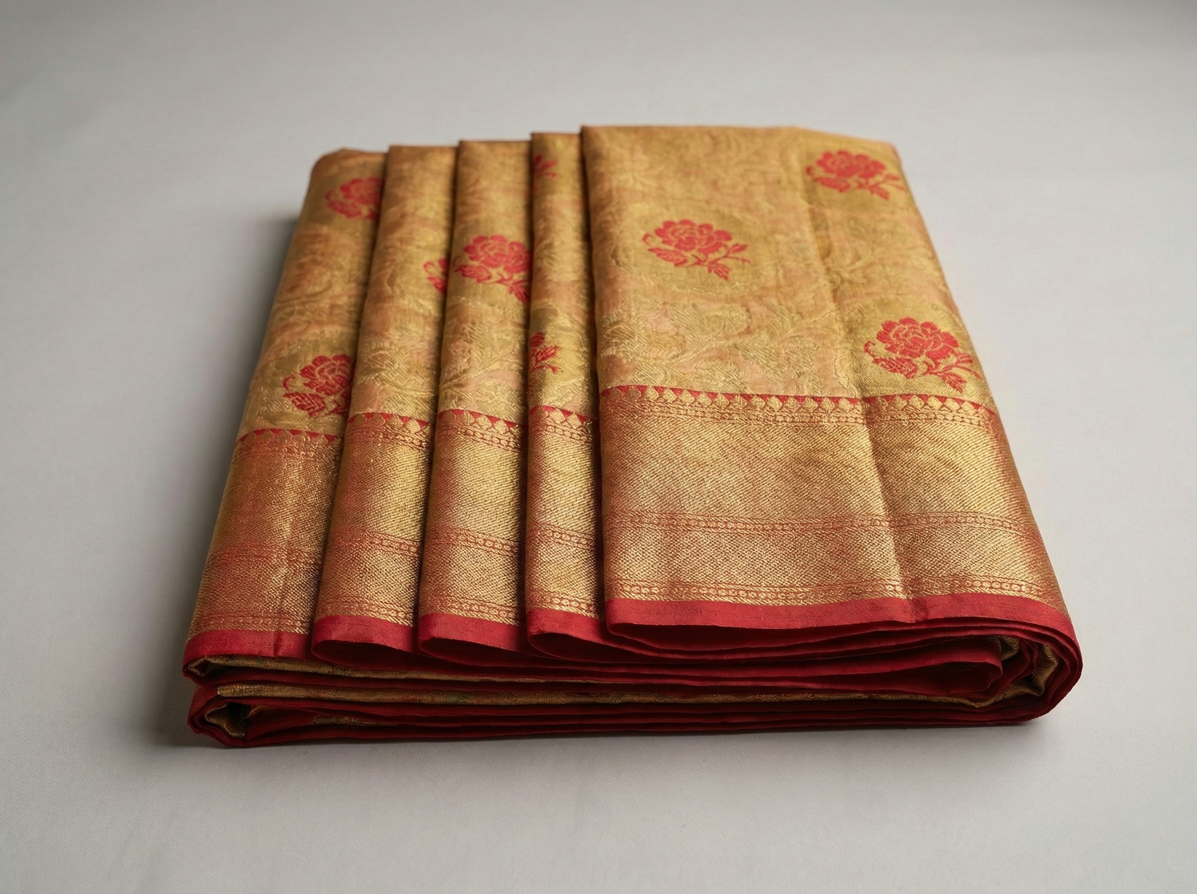 Silk Plated Design Saree with A2 Stone Work