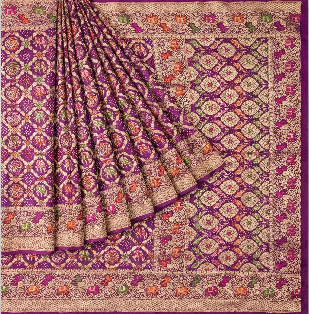 Banarasi Neemzari Meena Figure Rai Dana Bandhej