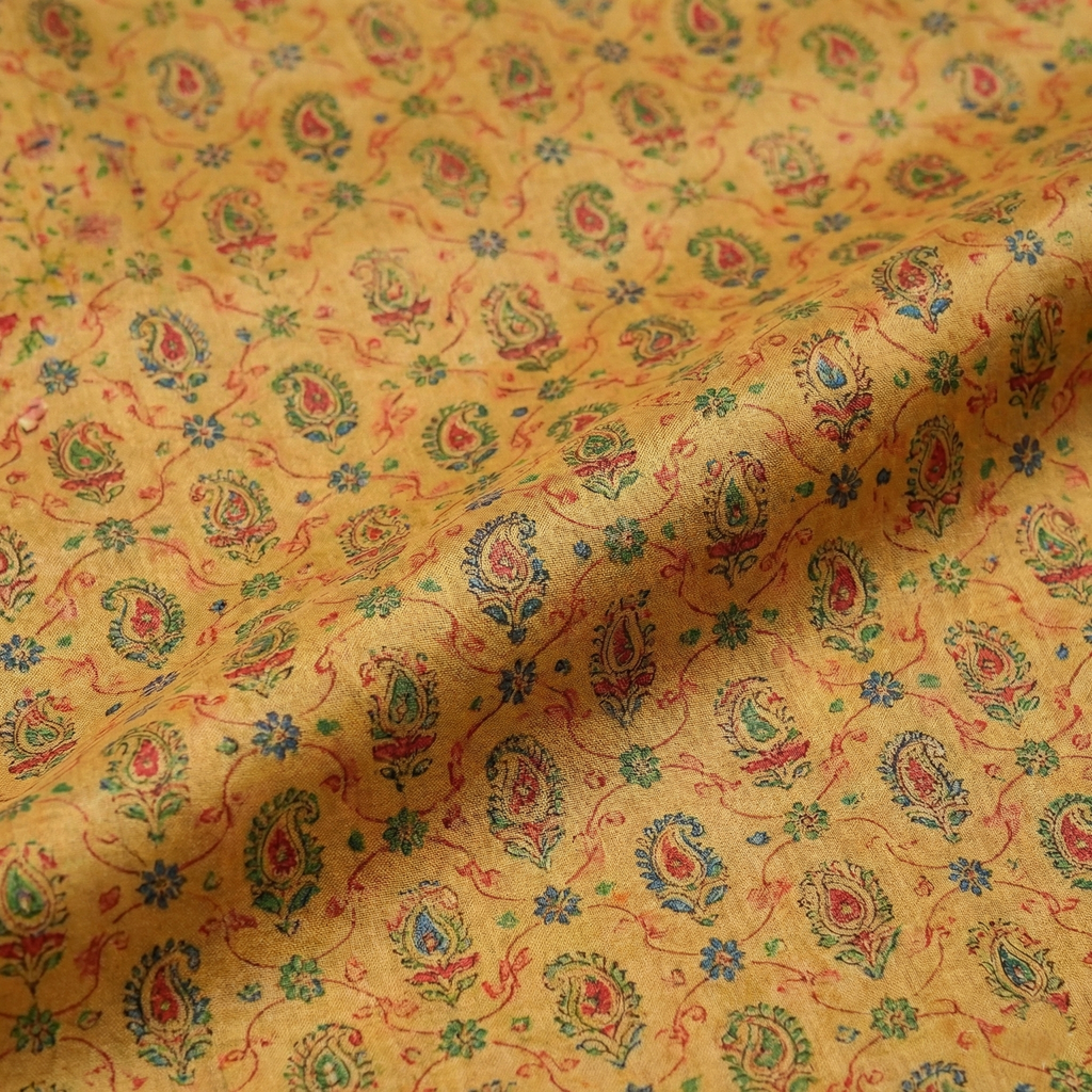 Kalamkari Style Saree, Running Blouse