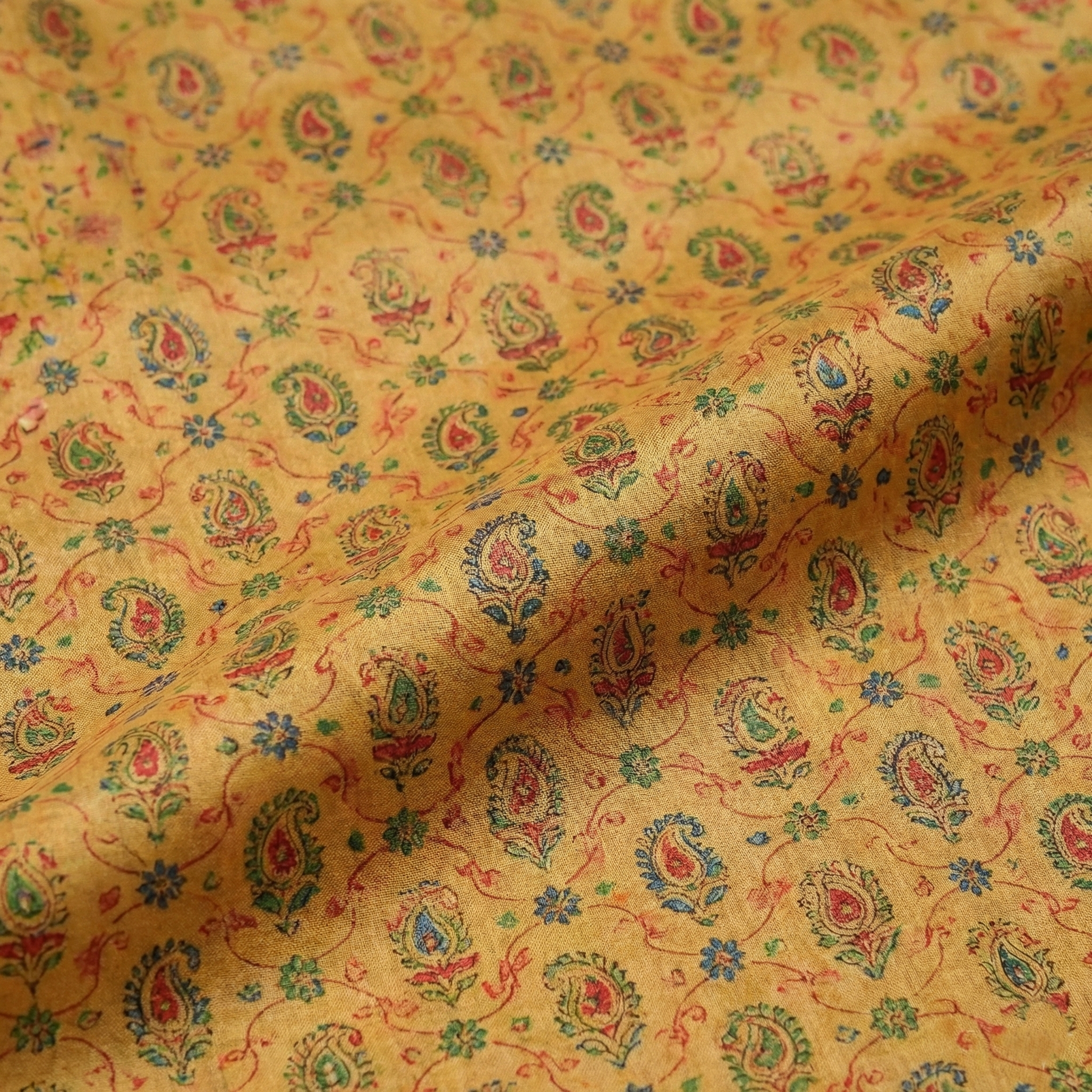 Kalamkari Style Saree, Running Blouse