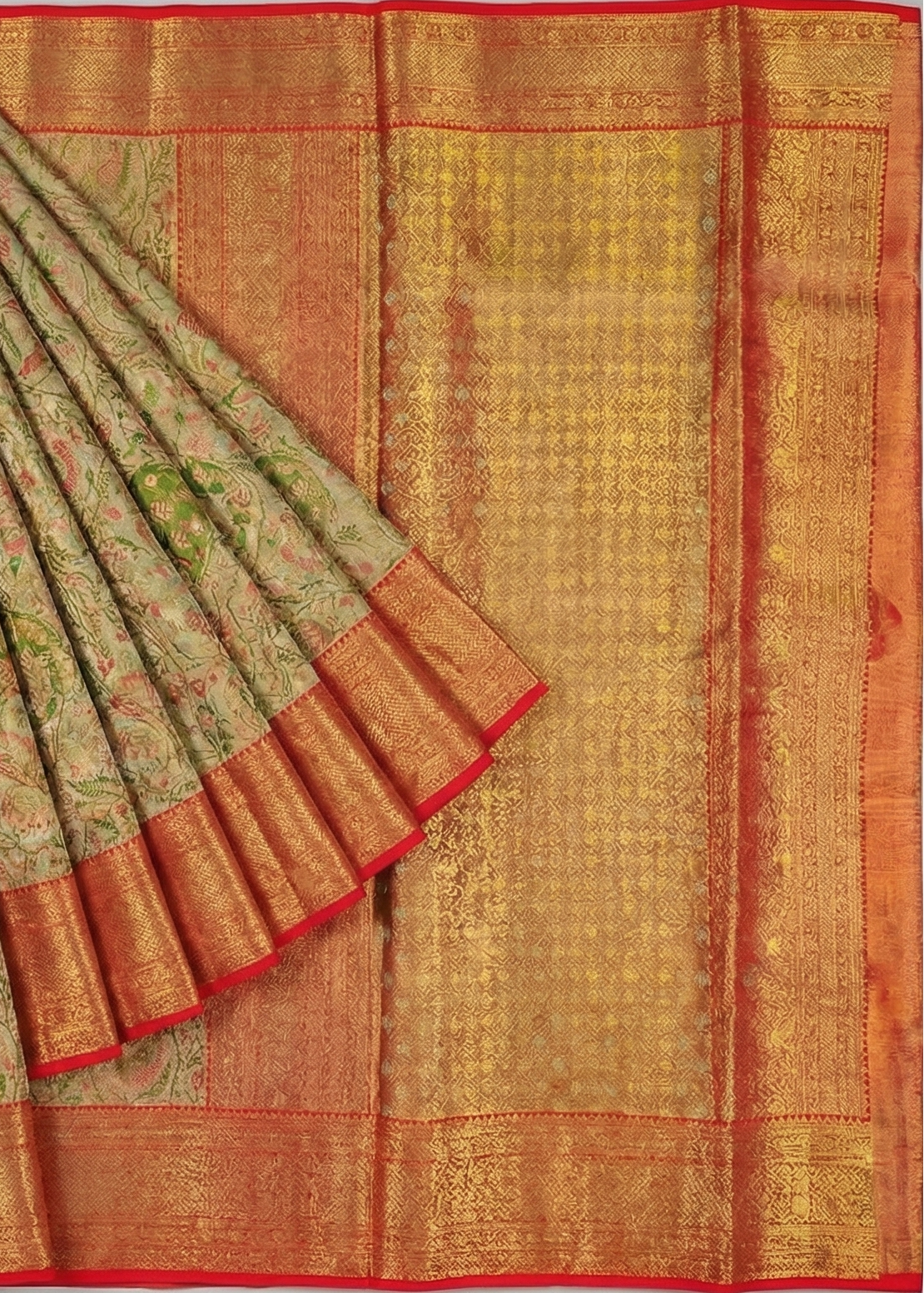 Silk Finger Glove Saree