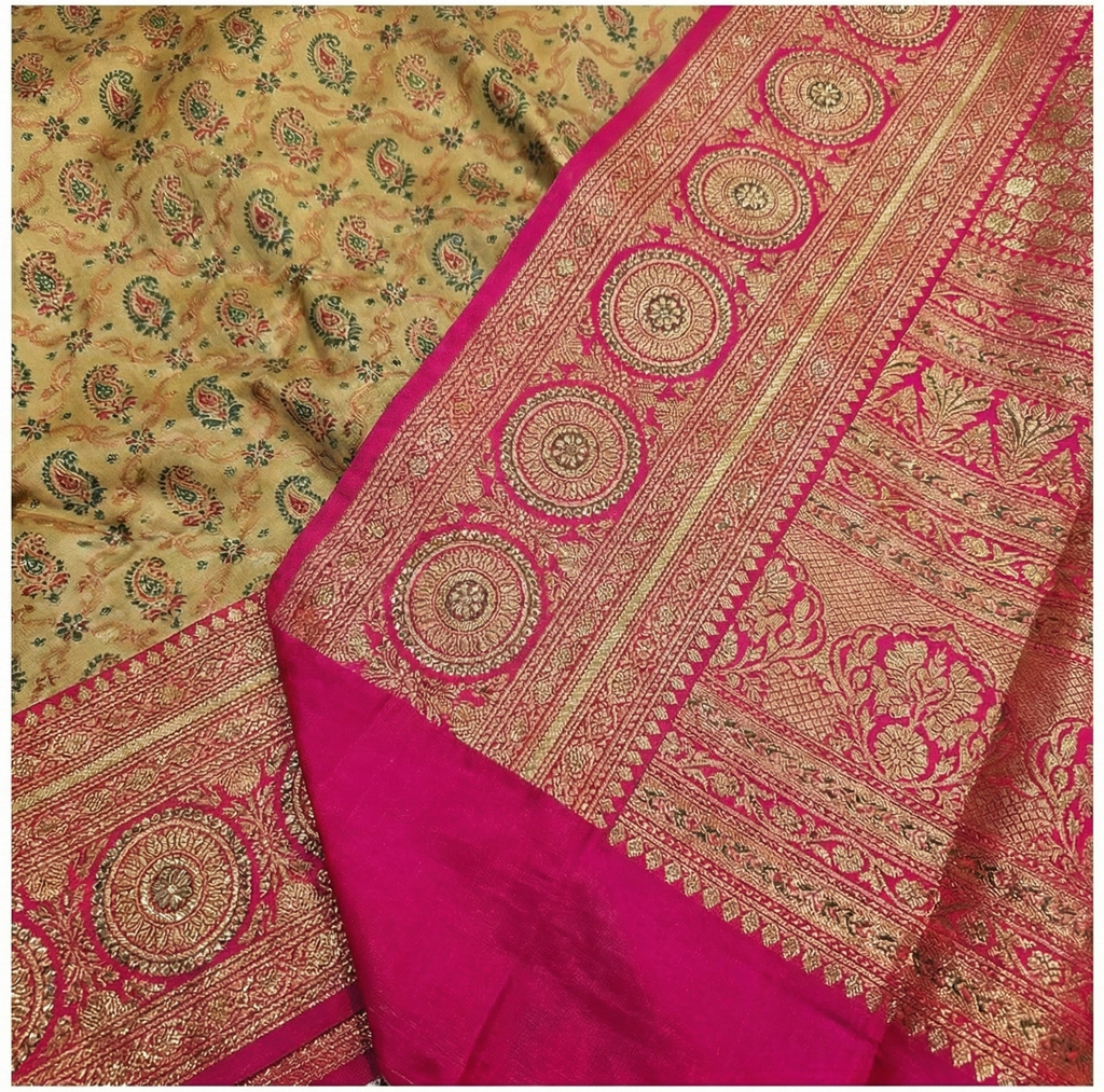 Kalamkari Style Saree, Running Blouse