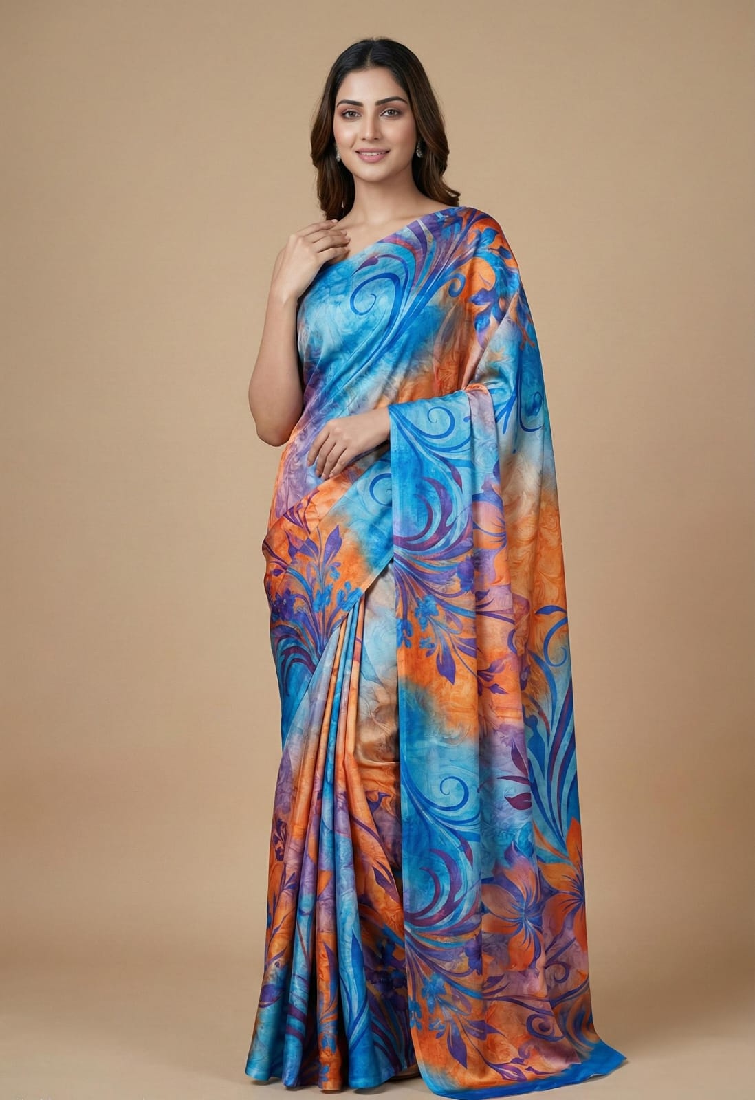 Digital Printed Sarees